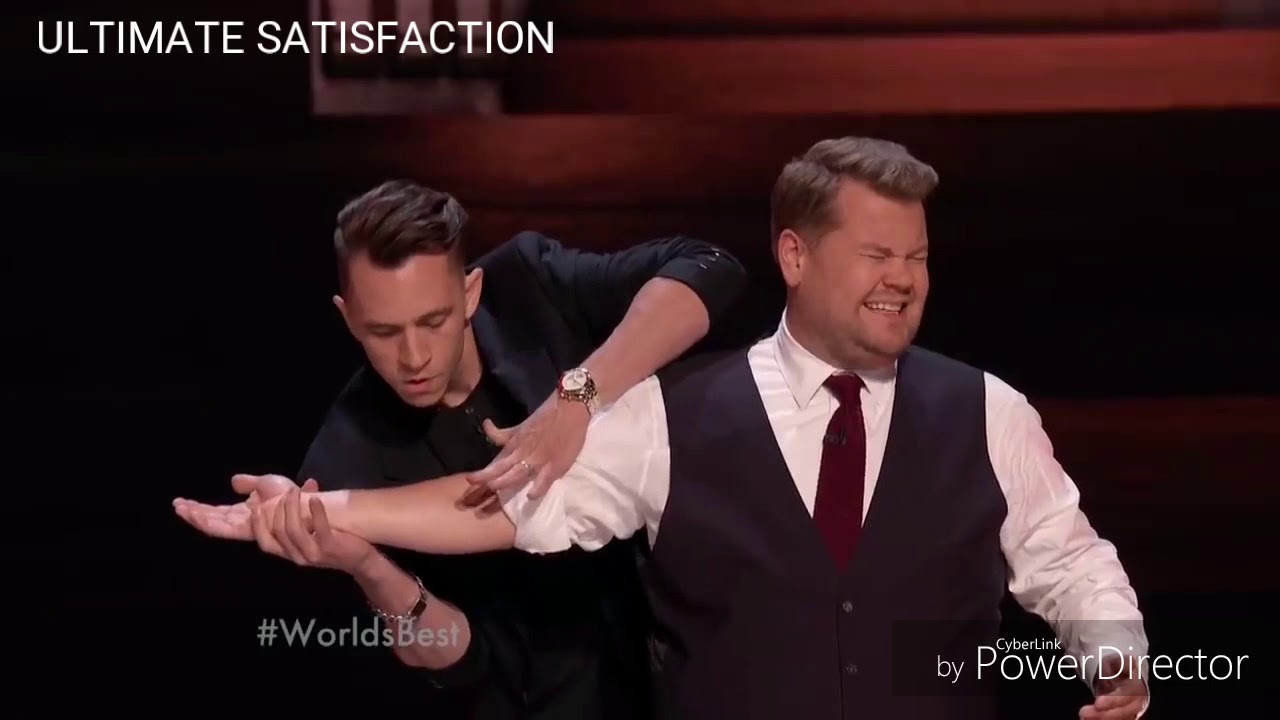 Magician Accidentally CUTS James Corden's hand?