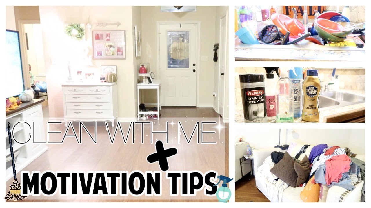 CLEANING MOTIVATION TIPS + CLEAN WITH ME | SUPER DIRTY HOUSE | SAHM