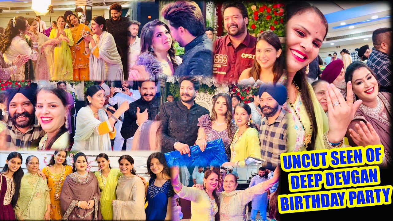 UNCUT SEEN OF DEEP DEVGAN BIRTHDAY PARTY #BirthdayBlog #shellyrajfilms  #MrAndMrsDevgan #ShellyRaj