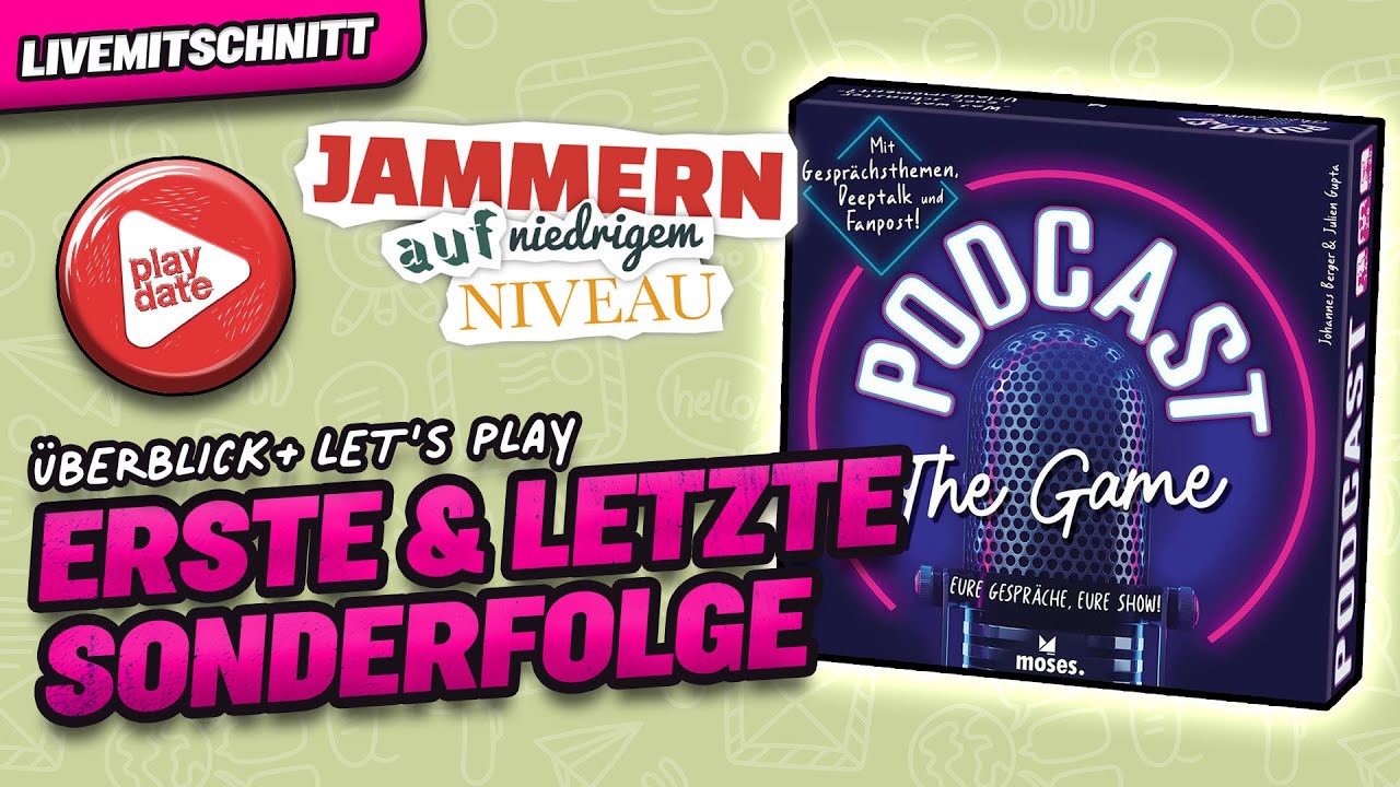 PODCAST: THE GAME - Die erste und die letzte Sonderfolge von 