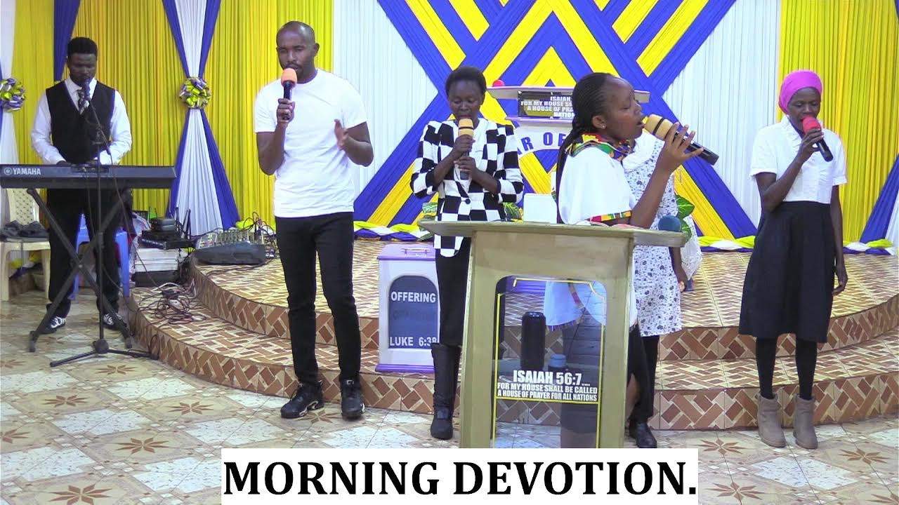 MORNING DEVOTION SERVICE- 8TH/MARCH/2026.