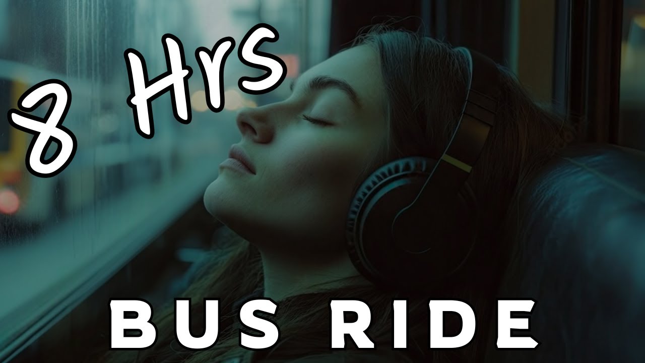 Sleep on the Bus with Me 🚌💤 | 8 Hour ASMR Ride for Rest & Focus