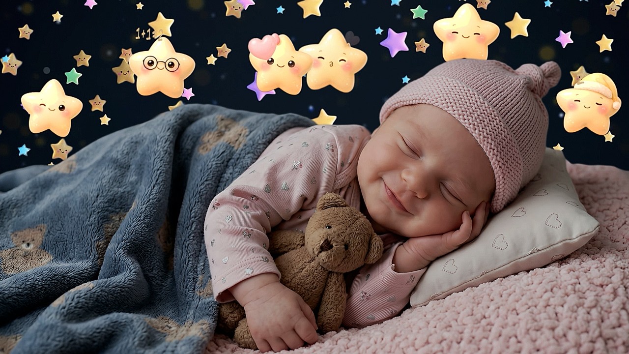 Instant Calm Baby Sleep in 3 Minutes 💤 Baby Sleep Music 💖 Mozart & Brahms Lullabies 💤 Deep Sleep