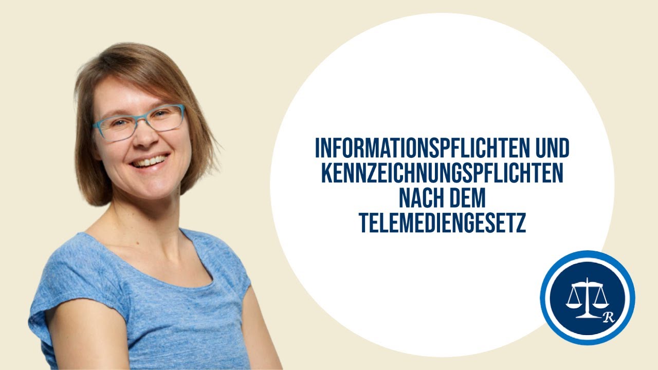 5b - Informationspflichten und Kennzeichnungspflichten nach dem Telemediengesetz (2022)