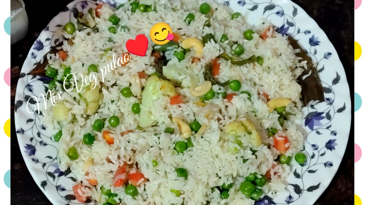 Mix Veg Pulao Recipe 😋♥️/Mix veg pulao kha kar maza a jaega♥️♥️