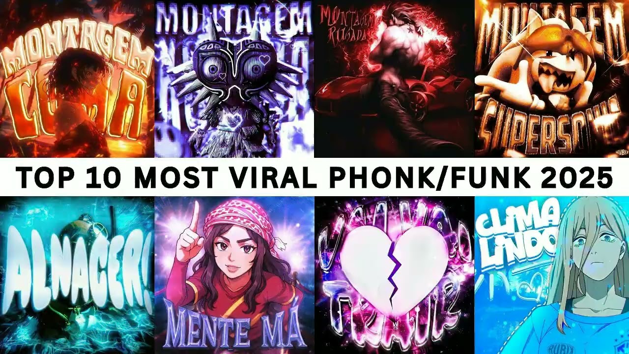 Top 10 Viral Phonk Song 2025 | US-RDB MEDIA