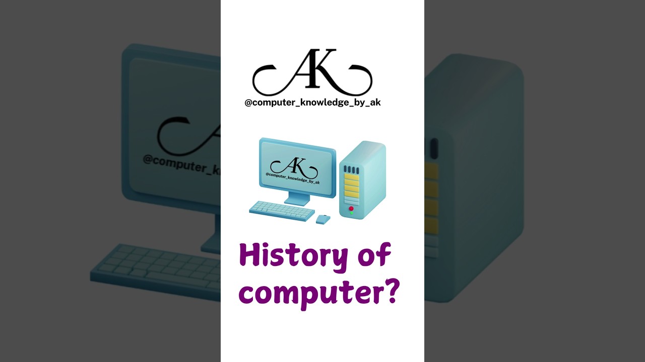 History of computer ?