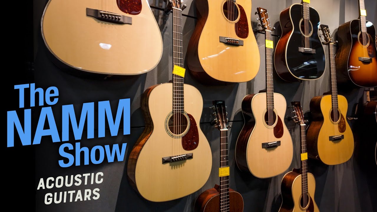 Прогулка по NAMM 2025 — акустические гитары повсюду!