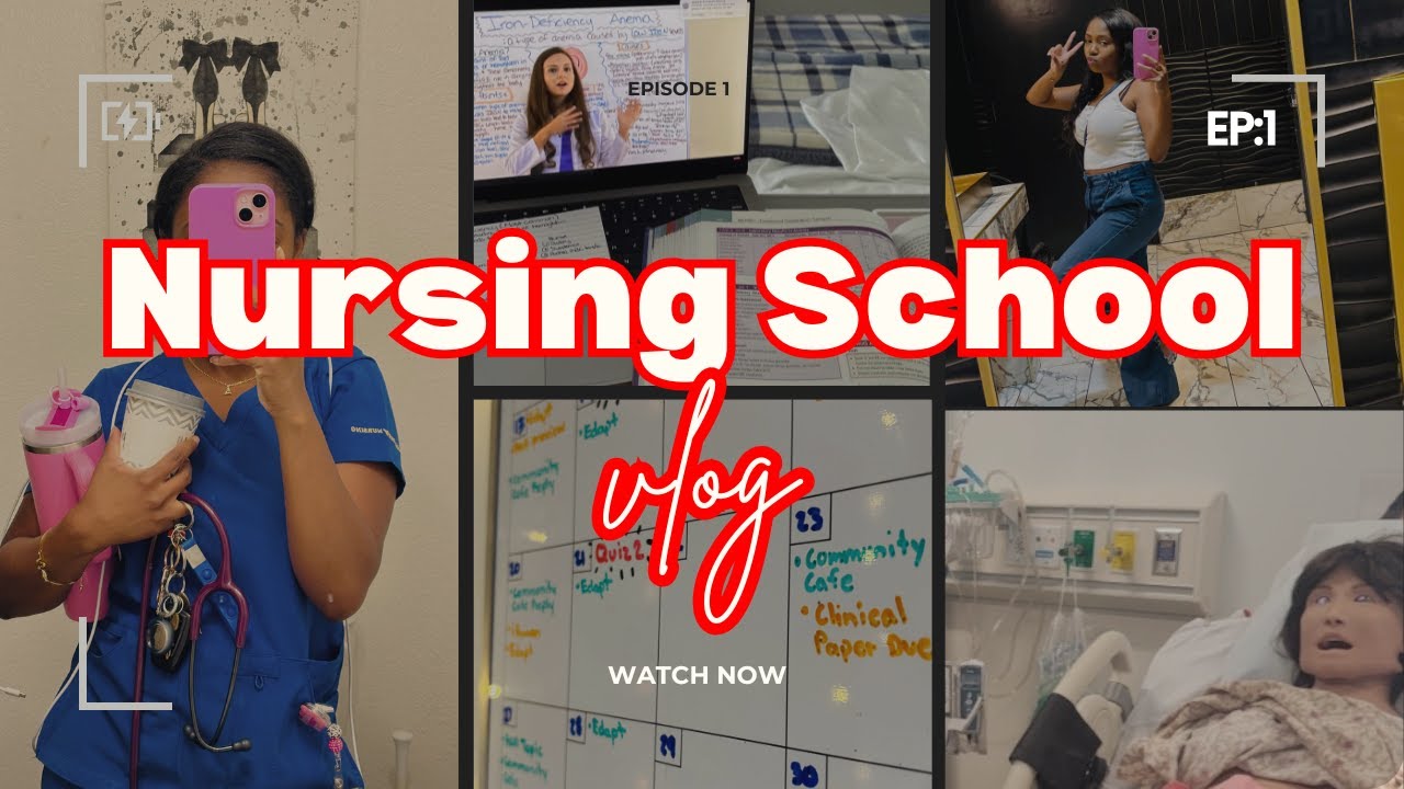 Nursing School Vlog 🩺 EP:1 | First Maternity Quiz & I Had to Call the Cops?!