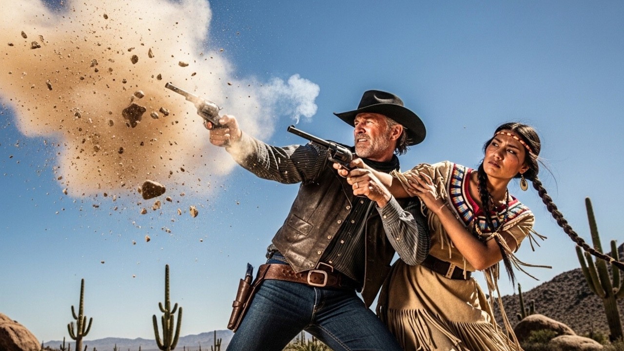 Abandonnée par les siens, l’apache women fut sauvée par un cowboy silencieux