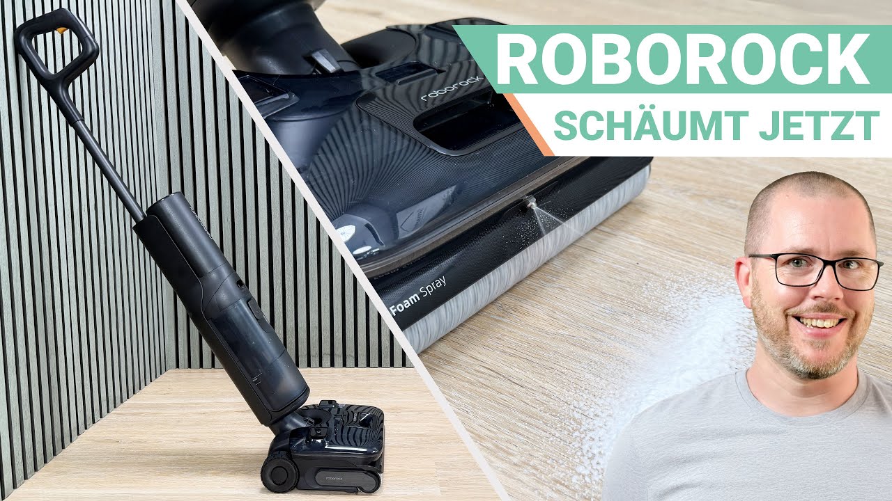 Roborock F25 ACE Pro | Test | Neuer Wischsauger mit Schaumsprüh-Funktion
