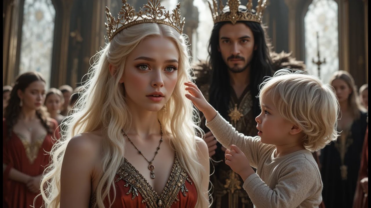 He Crowned His New Luna — Until His Pup Ripped the Crown Off Her Head and Placed It on the Omega's.
