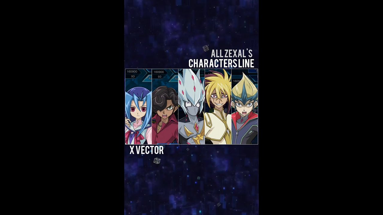 Yugioh Duel Links - Vector x ALL ZEXAL Character's LINE [Before Duel]