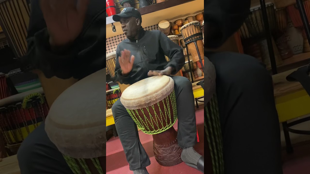 Bambara Djembe Thick goat skin