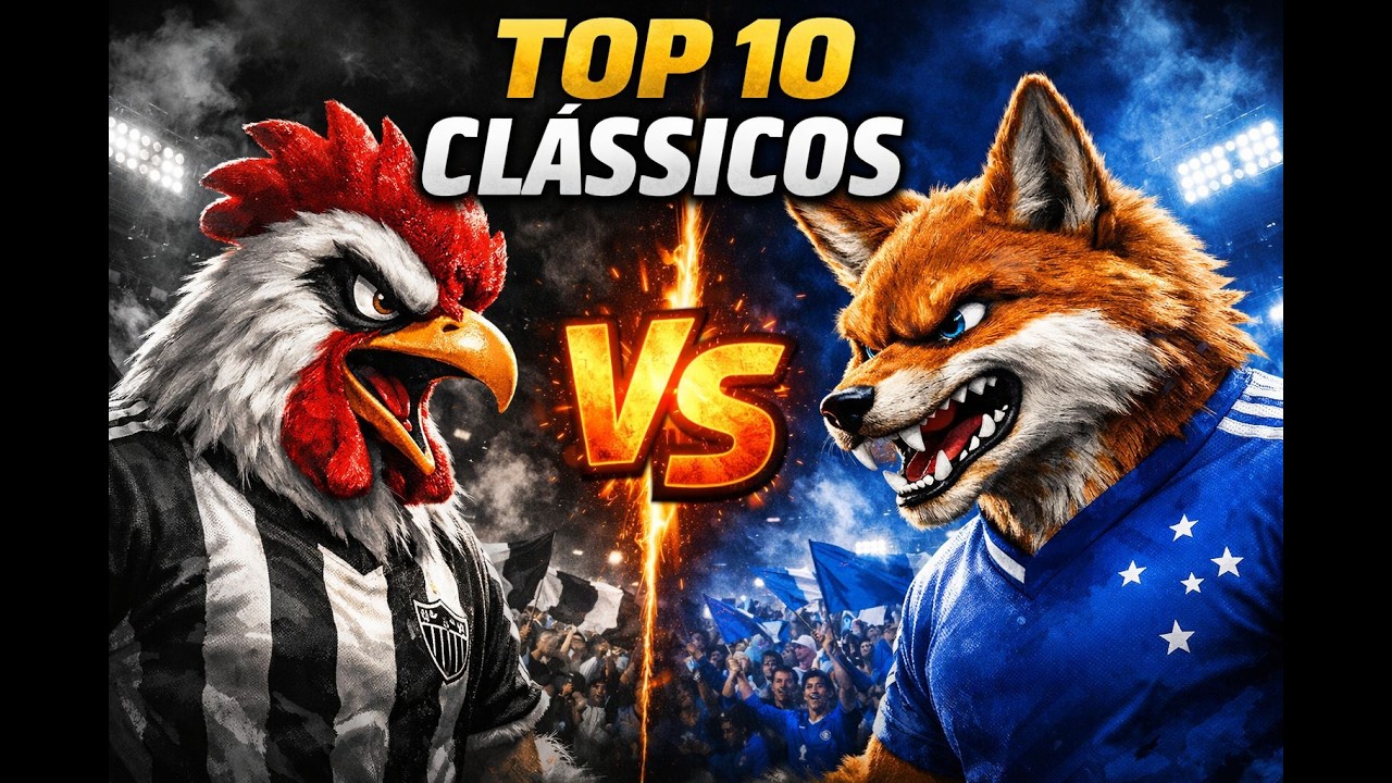 TOP 10 - CLÁSSICOS CONTRA O CRUZEIRO