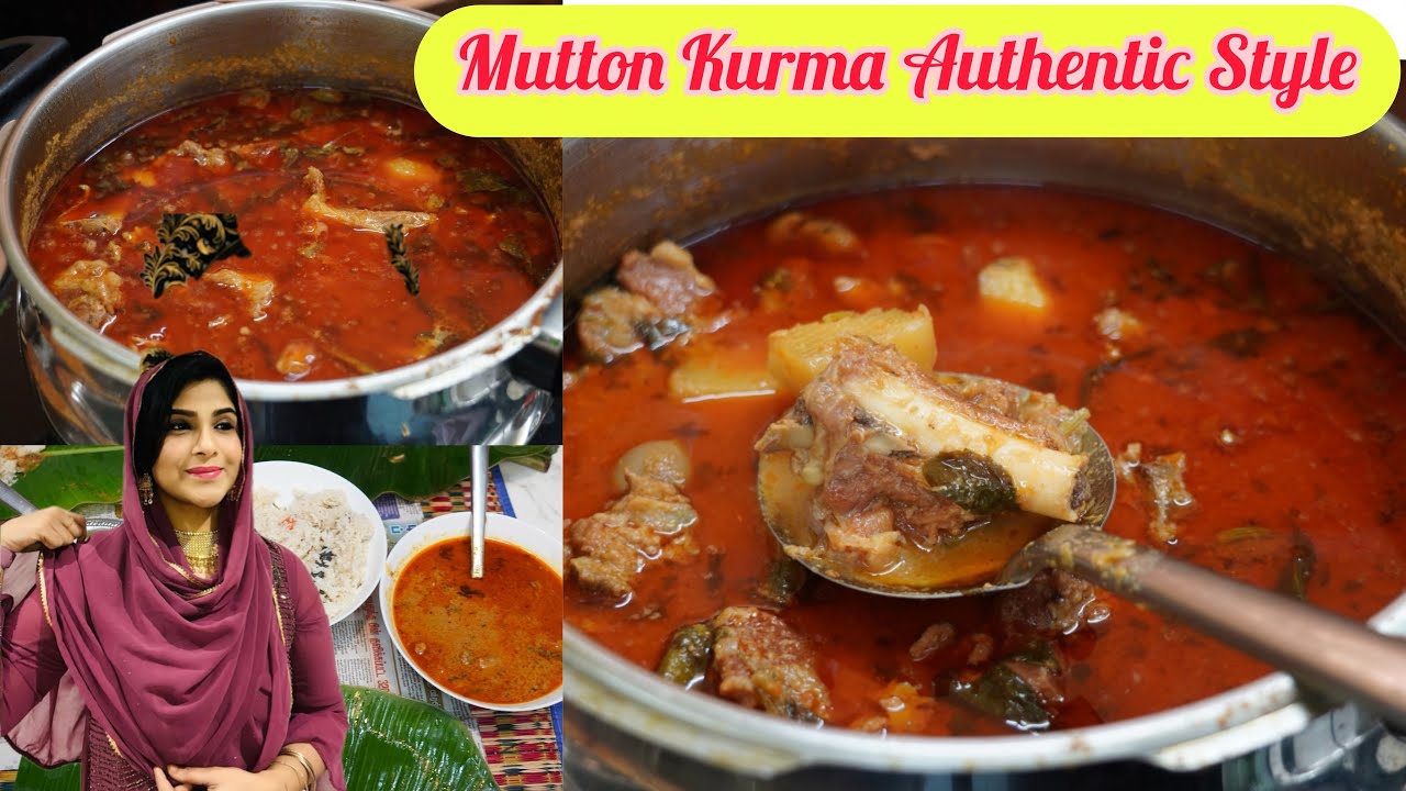 Mom&rsquo;s Special Mutton Kurma Recipe | Authentic taste Muslim Style Mutton Kurma Recipe in Tamil
