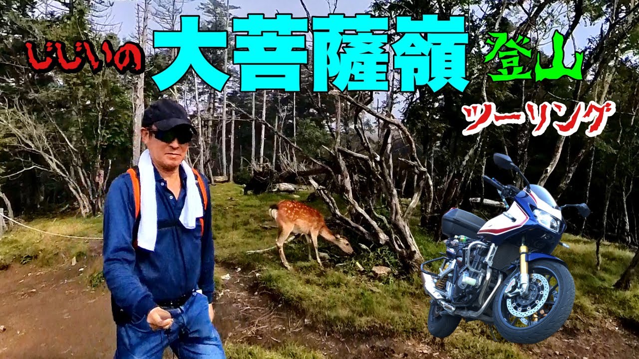 【バイク】GGの大菩薩峠 登山ツーリング【CB1300スーパーボルドール】