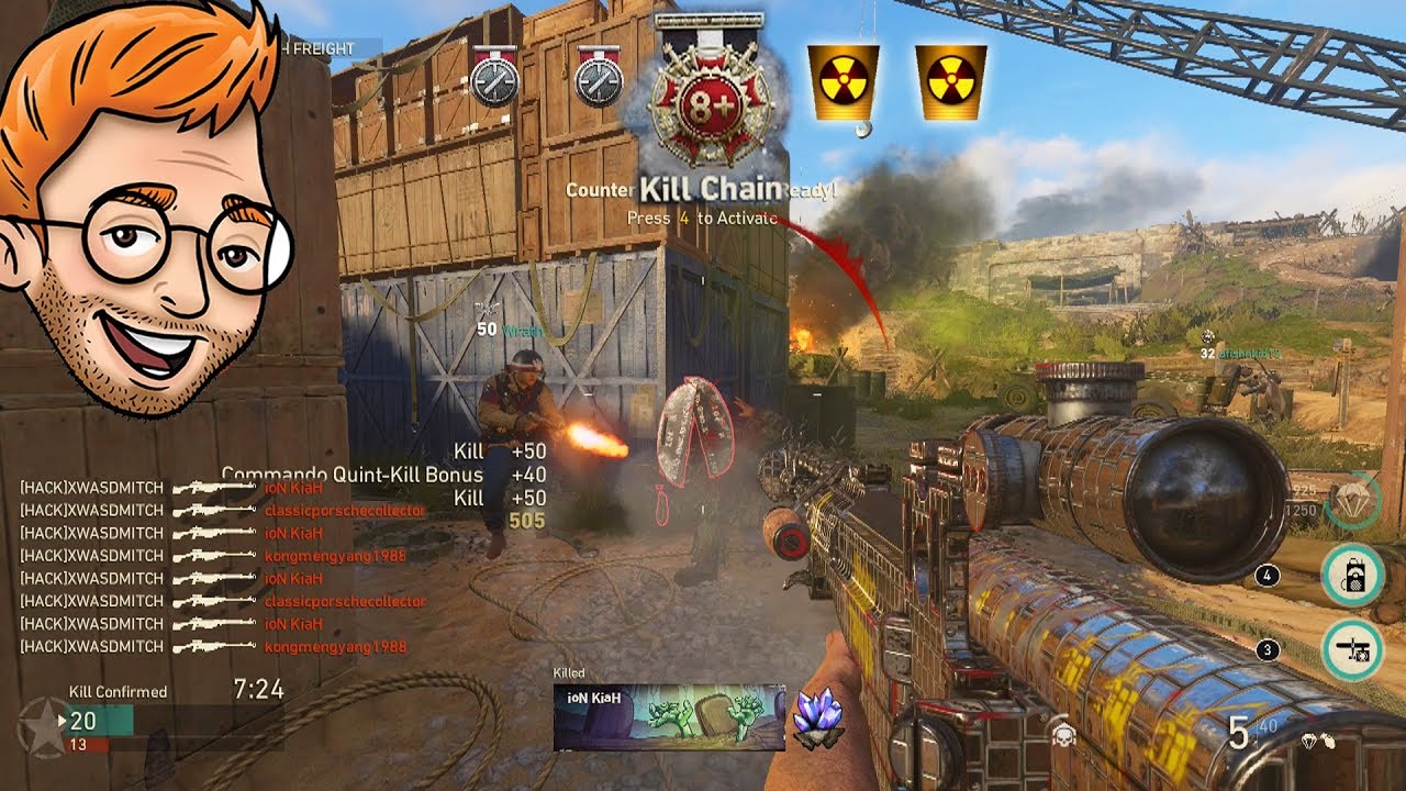 This COD is on Sale and Lobbies are SO EASY! (Call of Duty WW2 in 2019) #HackerAlert