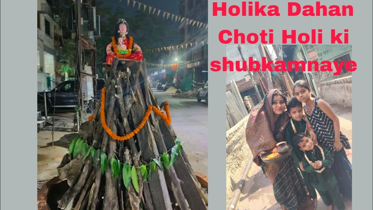 @proudmother3 Holika dahan choti holi ki sabko hardik shubhkamnaayein 🙏🔥