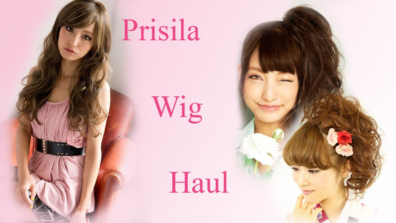 Prisila wig haul and review  // Great for Lolita, Gyaru, J-Fashion