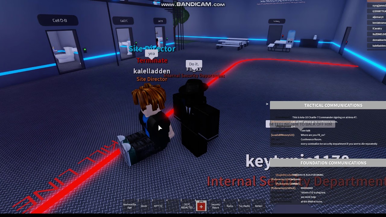 Roblox Area 47 ( PLAYING AS ISD )