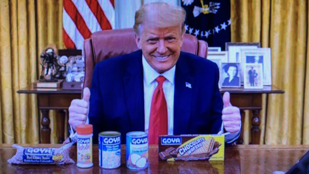 Donald Trump is not worth a Hill of Beans, Goya Beans that is, . Says DangerMan!
