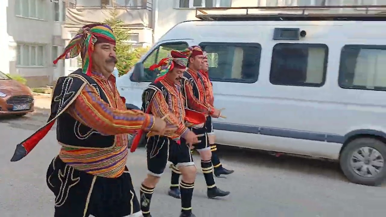 #eskişehir Gelin Damat karşılama #efeler