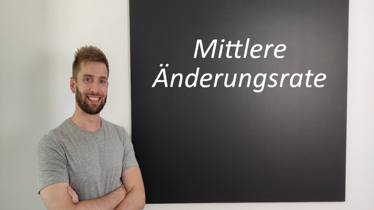 Mittlere Änderungsrate