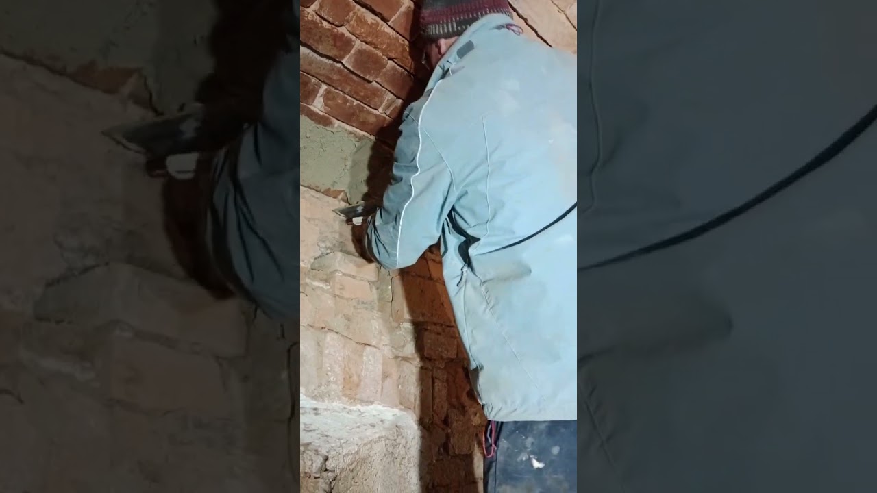Spárování cihlové klenby díl 3.