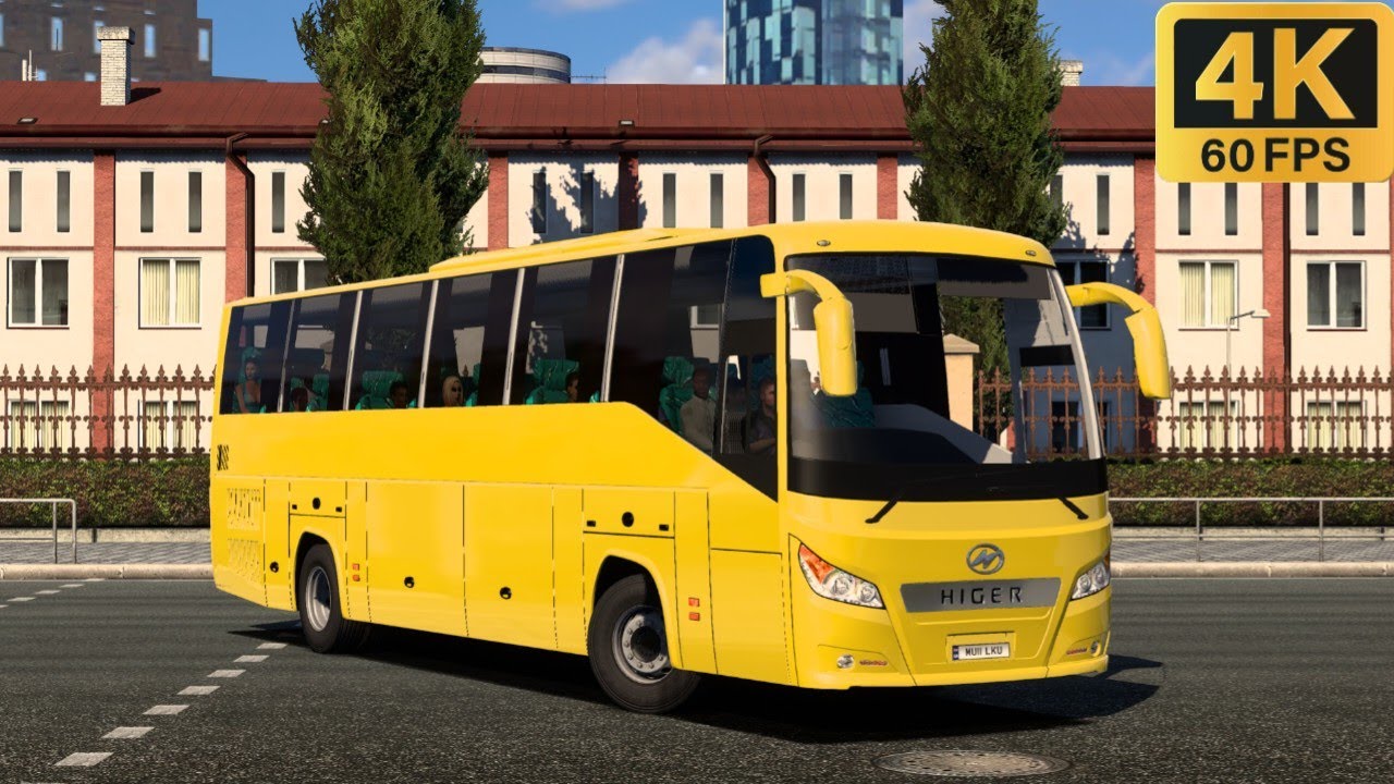 Aggressive Bus Driving on Busy Roads! Ultra Realistic | ETS2