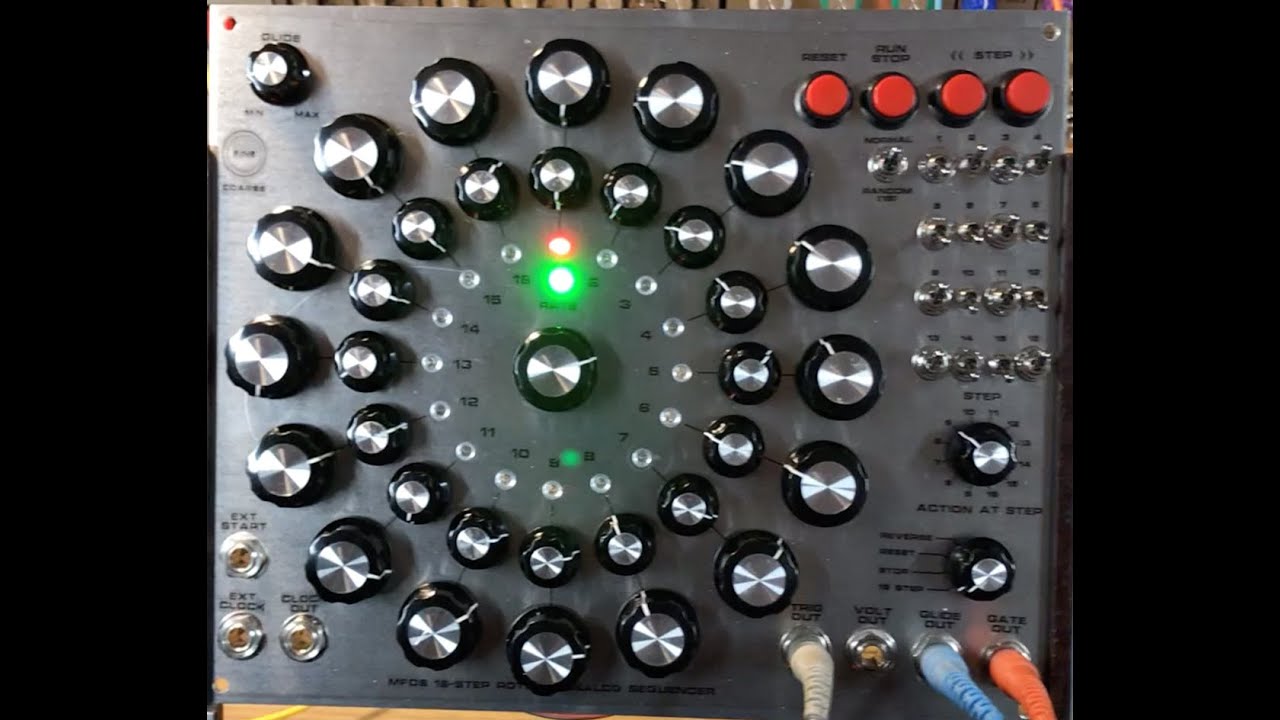 Sketchy Labs MFOS Rotary Sequencer