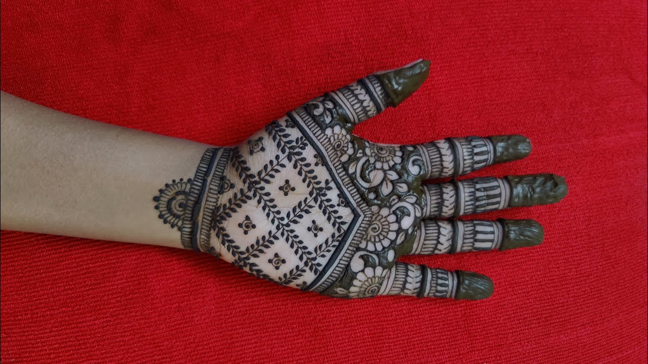 Beautiful front hand mehendi design of 2026 || front hand || easy mehendi design||