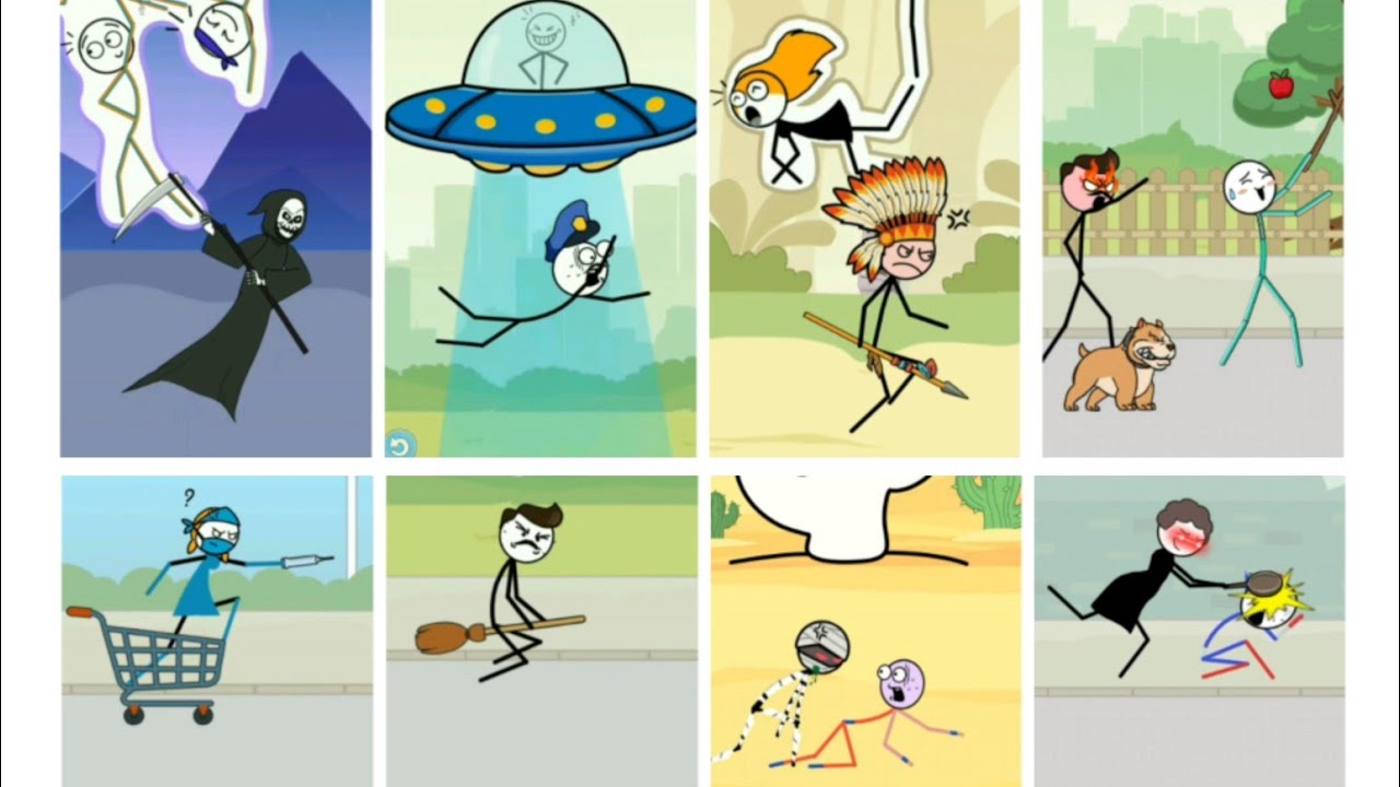 stickman epic fails (weegoon)