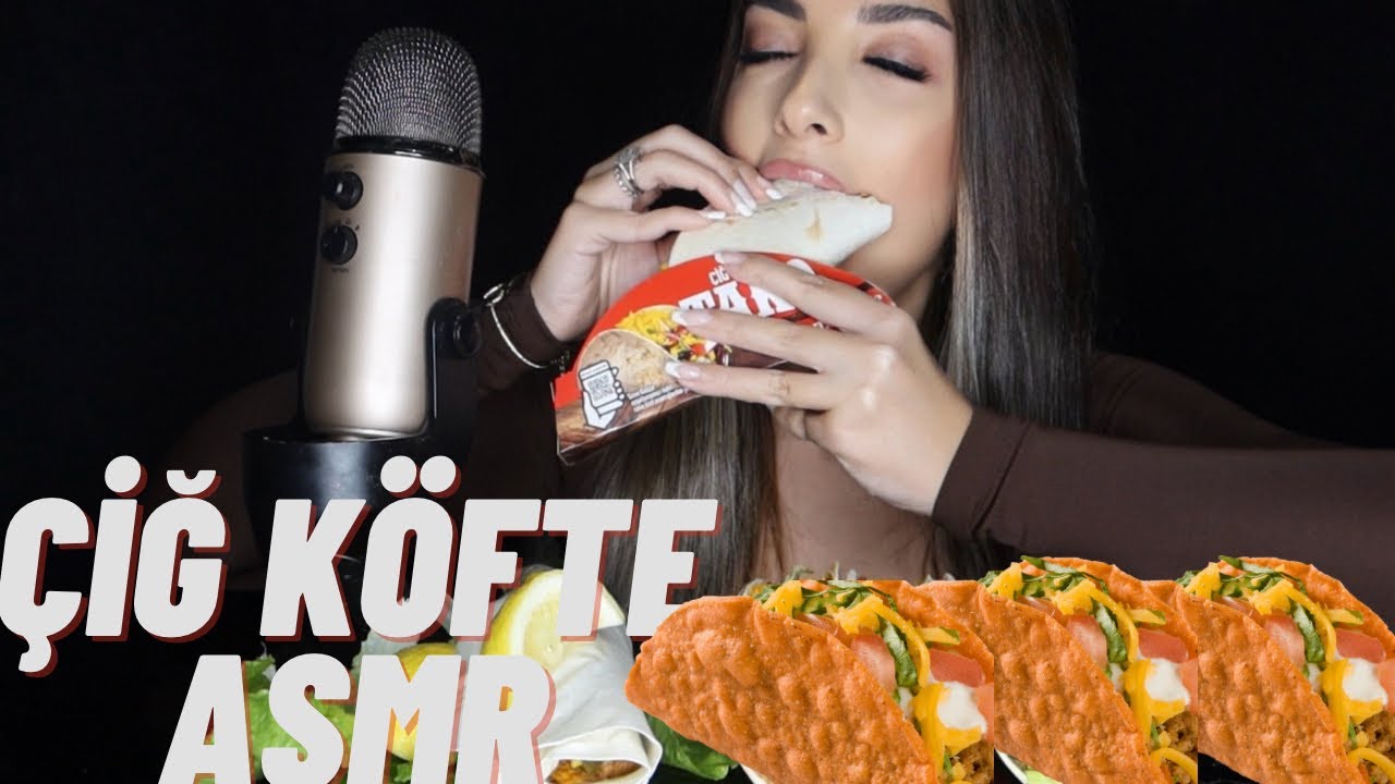 DORİTOSLU ÇİĞ KÖFTE TACO ASMR | TÜRKÇE ASMR | MUKBANG