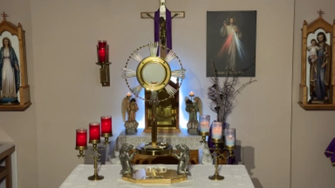 LIVE Eucharistic Adoration - Sisters of Divine Mercy