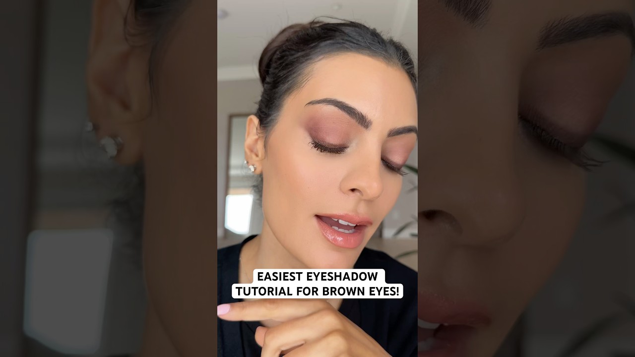 EYESHADOW TO MAKE BROWN EYES POP!!