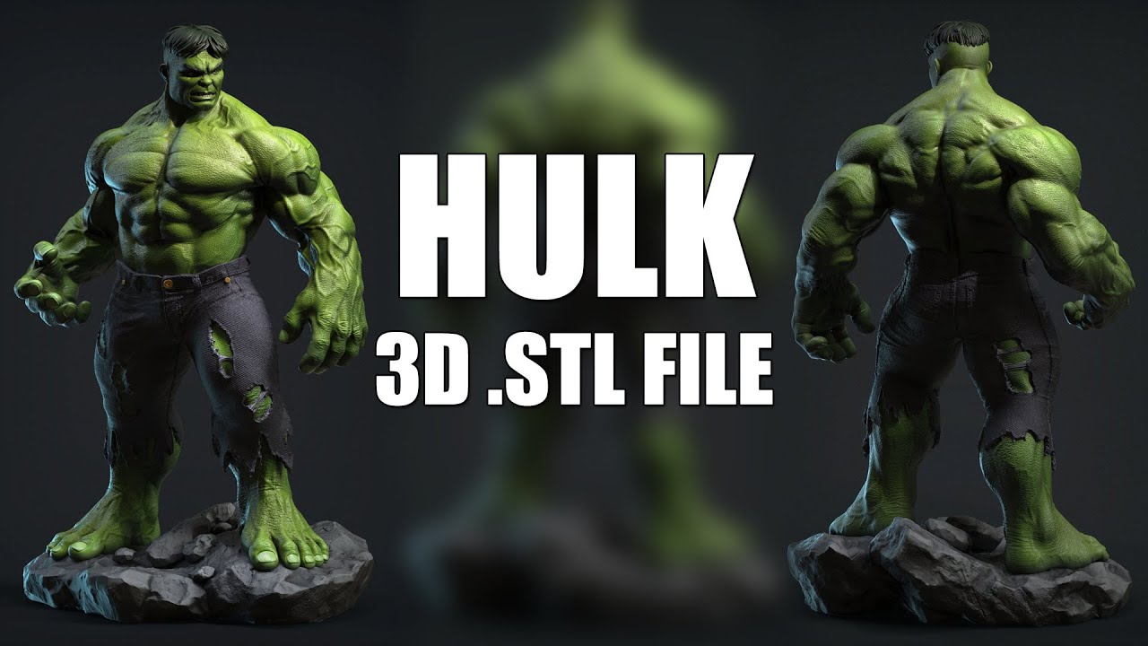 HULK Free STL Model | Free STL Files