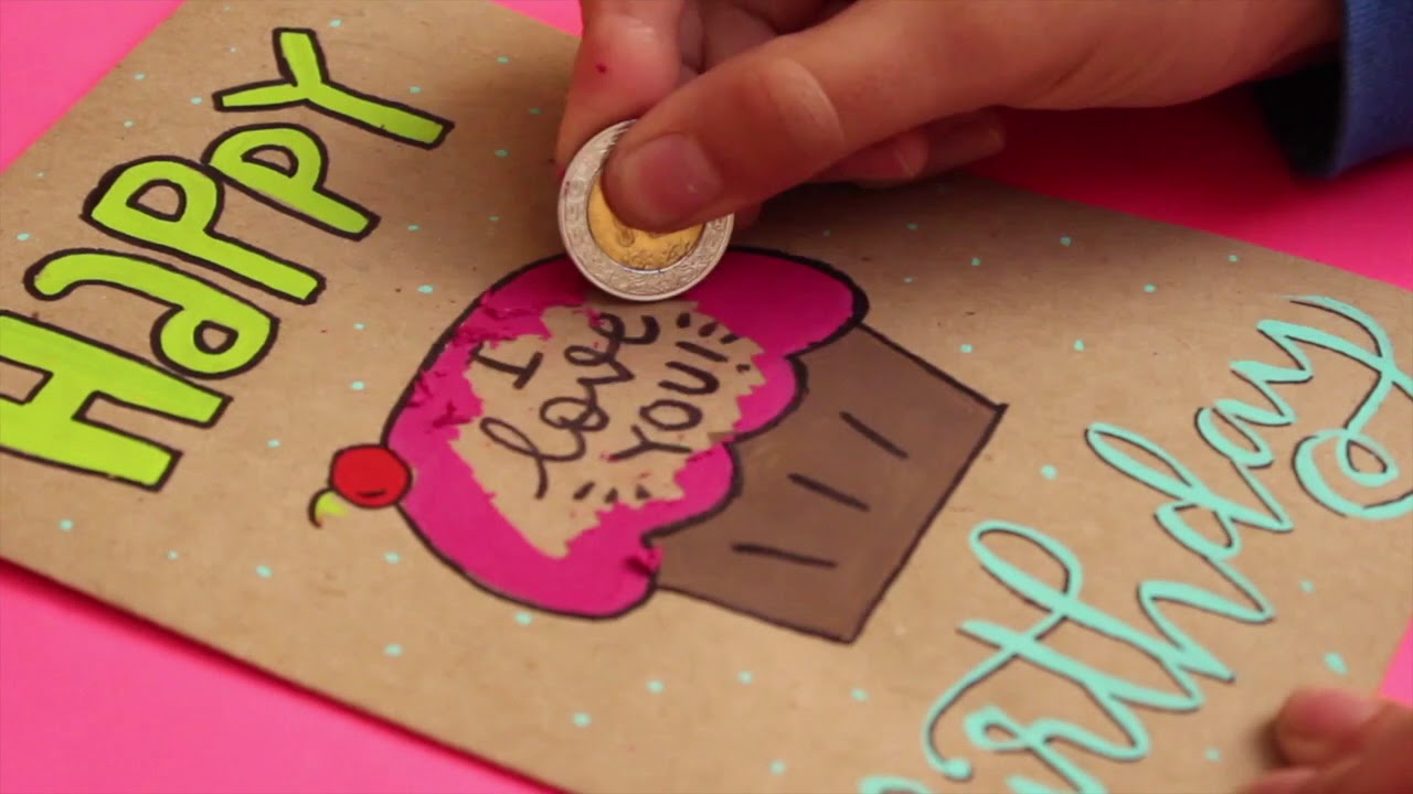Tarjeta RASPA Y GANA! DIY! ✄ Barbs Arenas Art!