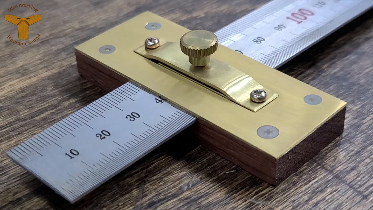 Make ruler mark gauge/Ruler stop gauge/눈금자 마킹 게이지