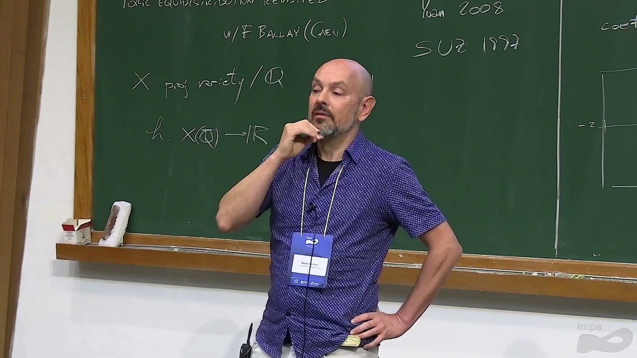 Combinatorial Synergies in Geometry and Number Theory - Mart&iacute;n Sombra (Barcelona, Spain)