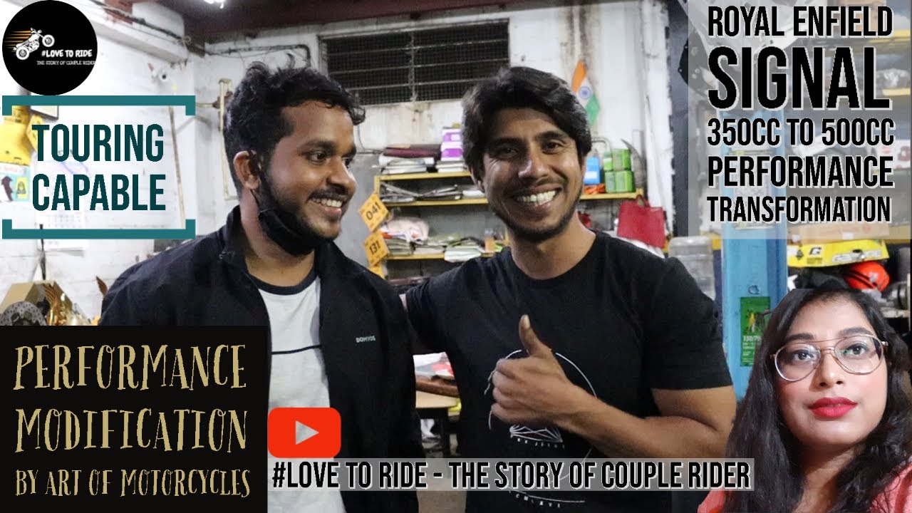 Royal Enfield 350cc to 500cc conversion by Art Of Motorcycles | Best performance modification