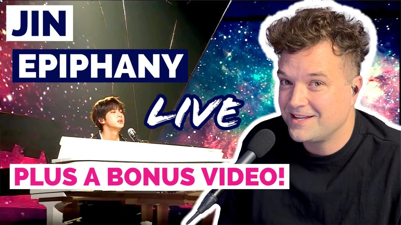 Jin - Epiphany (LIVE) - Former Boyband Member Reacts!