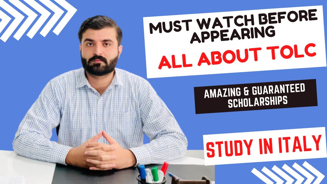 All about TOLC | Entry test for admission in ITALY | Must watch before appearing | Study in ITALY