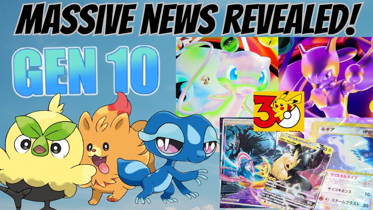 Massive Pokémon News Revealed Today BIg Things Coming!! 