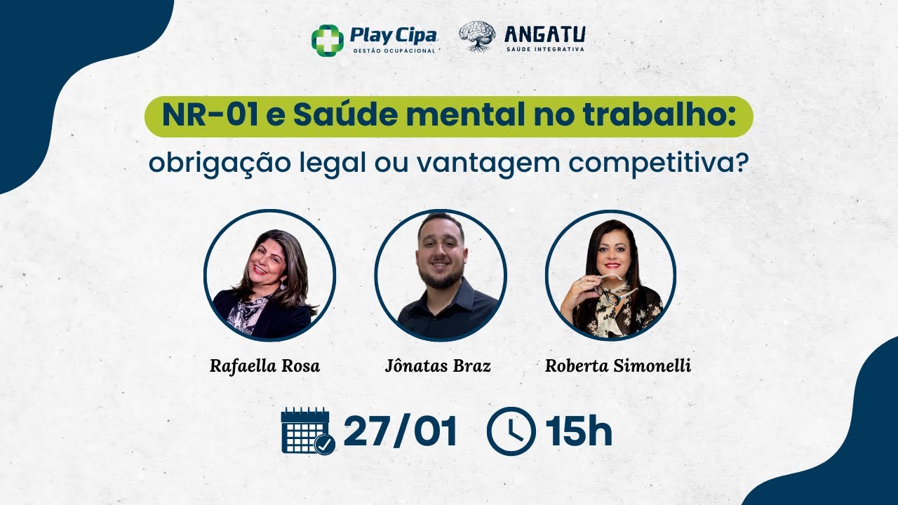 NR-01 e Saúde Mental no Trabalho: obrigação legal ou vantagem competitiva?