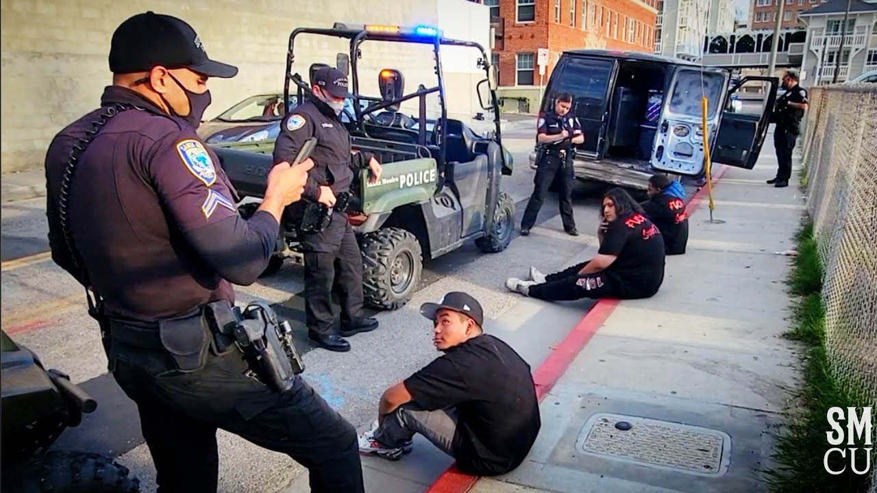 Police Tow Street Vendor's Van