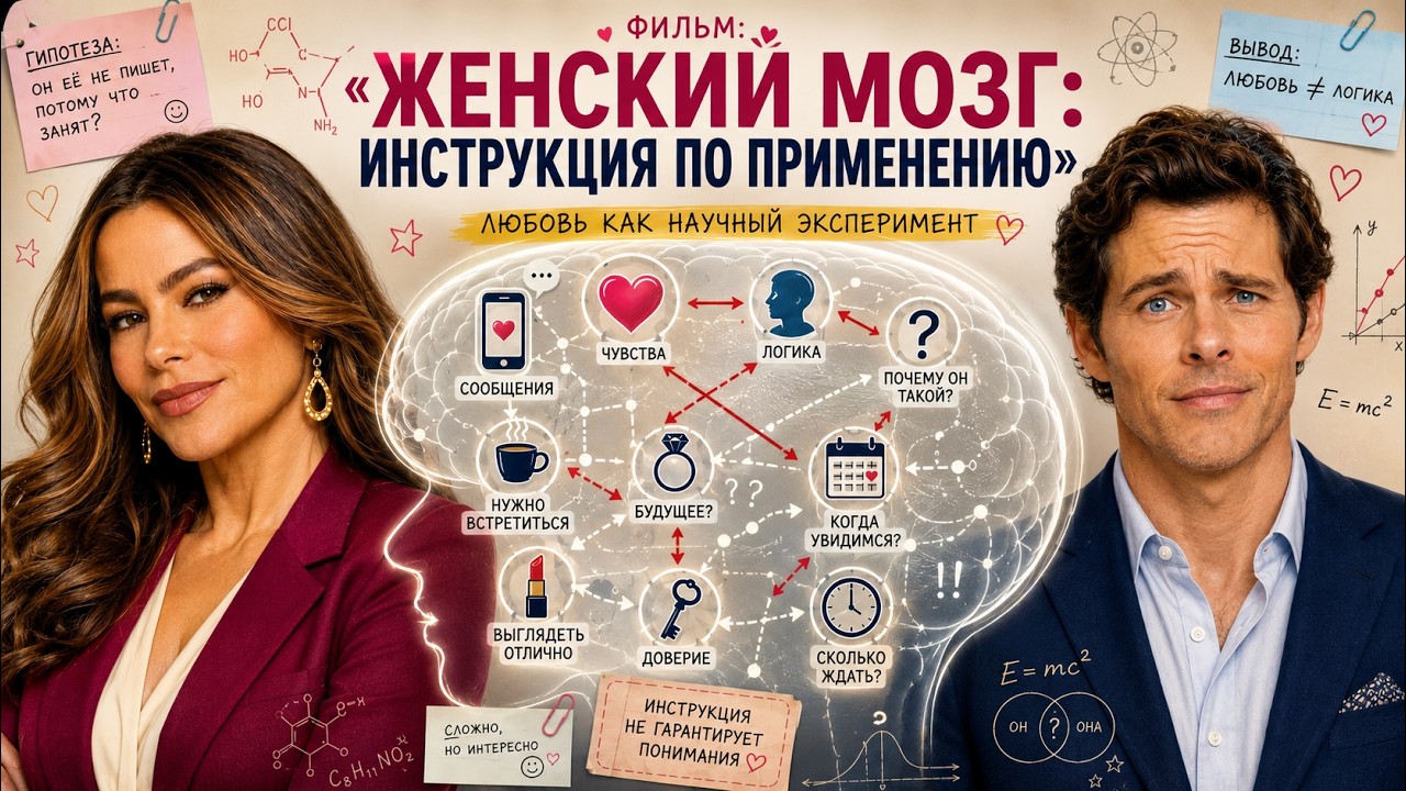 романтическая комедия о любви - ЖЕНСКИЙ МОЗГ: ИНСТРУКЦИЯ ПО ПРИМЕНЕНИЮ / Смотреть онлайн бесплатно