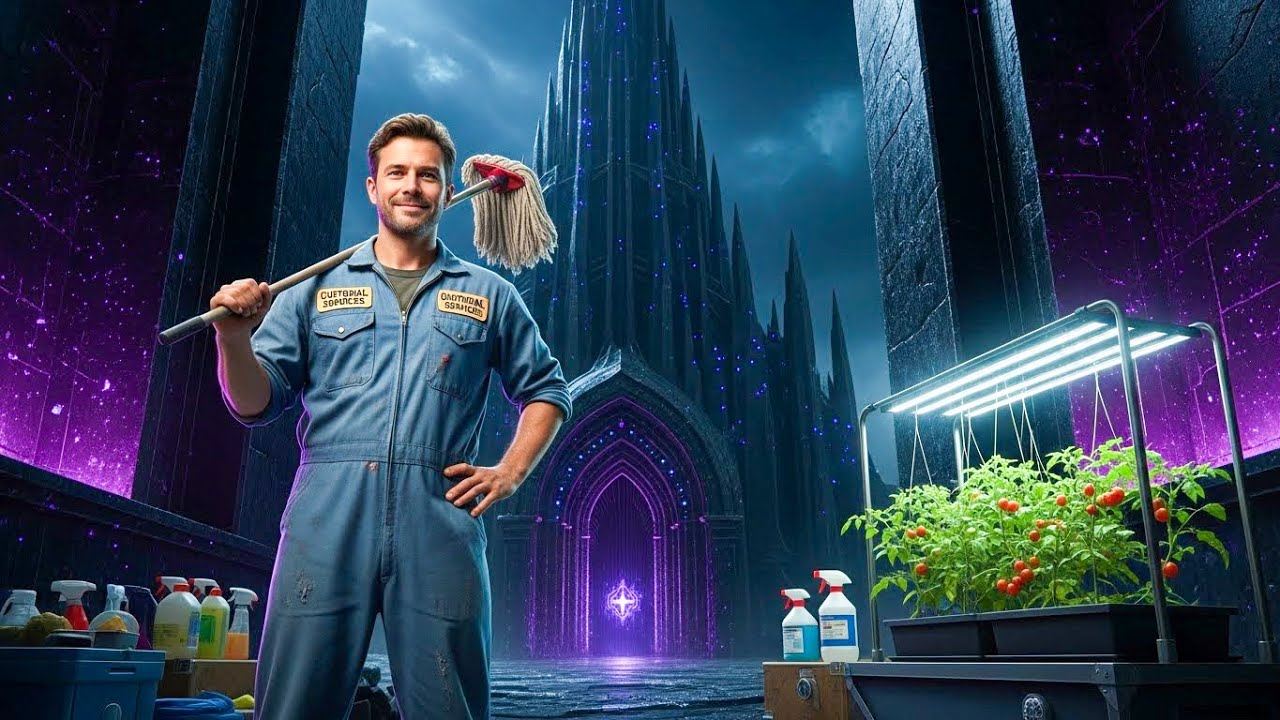 No One Could Enter the Cursed Tower — But The Human Janitor Was Already Living There