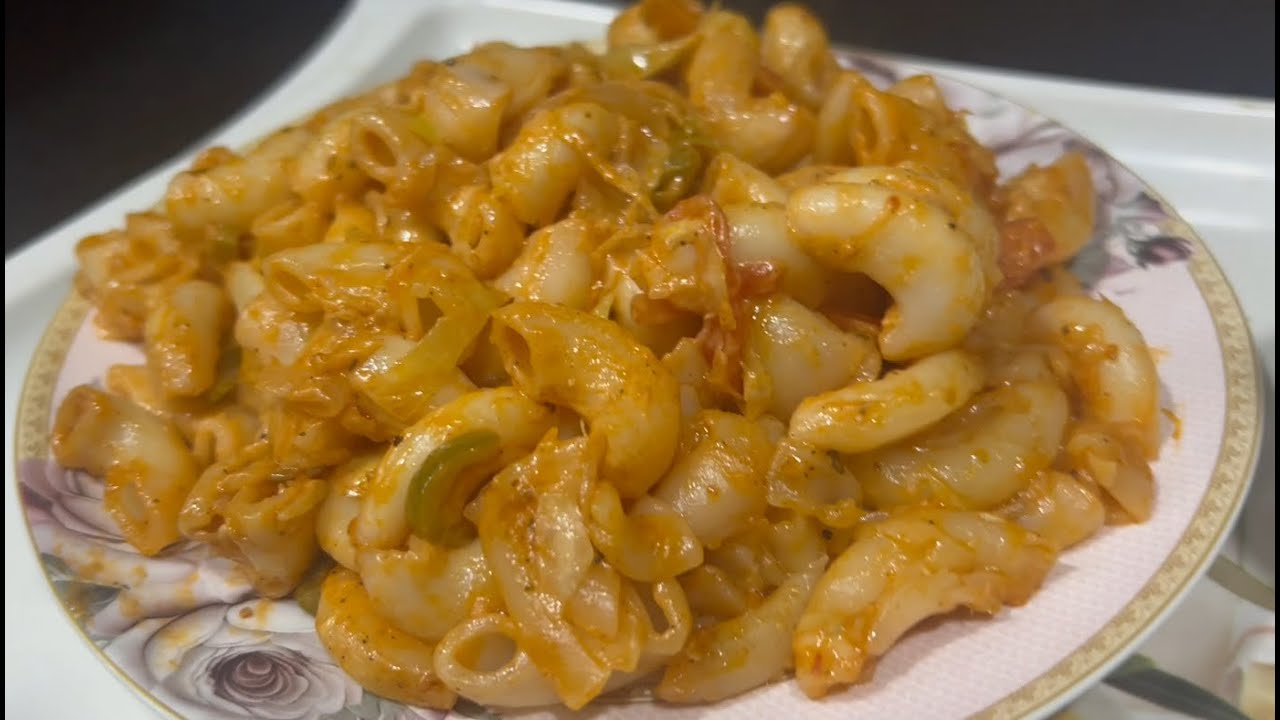10-Min Macaroni 🔥 | Quick & Easy Recipe for Busy Food Lovers! 🍝