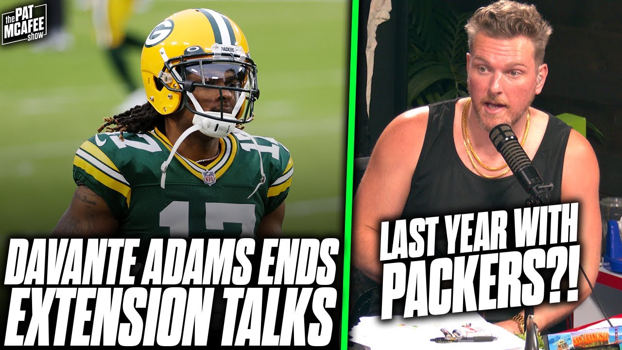 Pat McAfee Reacts: Davante Adams Breaks Off Extension Talks With Packers?!